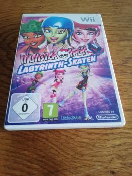 Monster High Labyrinth Skaten Nintendo Wii komplett mit Anleitung USK ab 0 Jahren